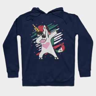 Dabbing unicorn Mexico Hoodie